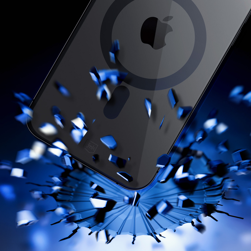 3mk iPhone 12 Pro Max vāciņš Satin Armor MagCase, caurspīdīgs ar melnu rāmi