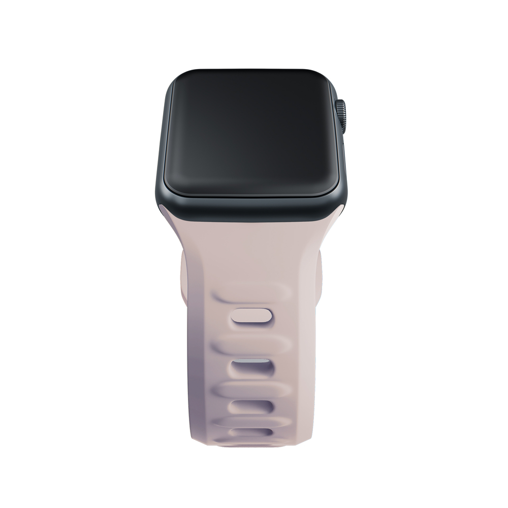 3mk Silikona siksniņa Apple Watch 38/40/41mm Bēša
