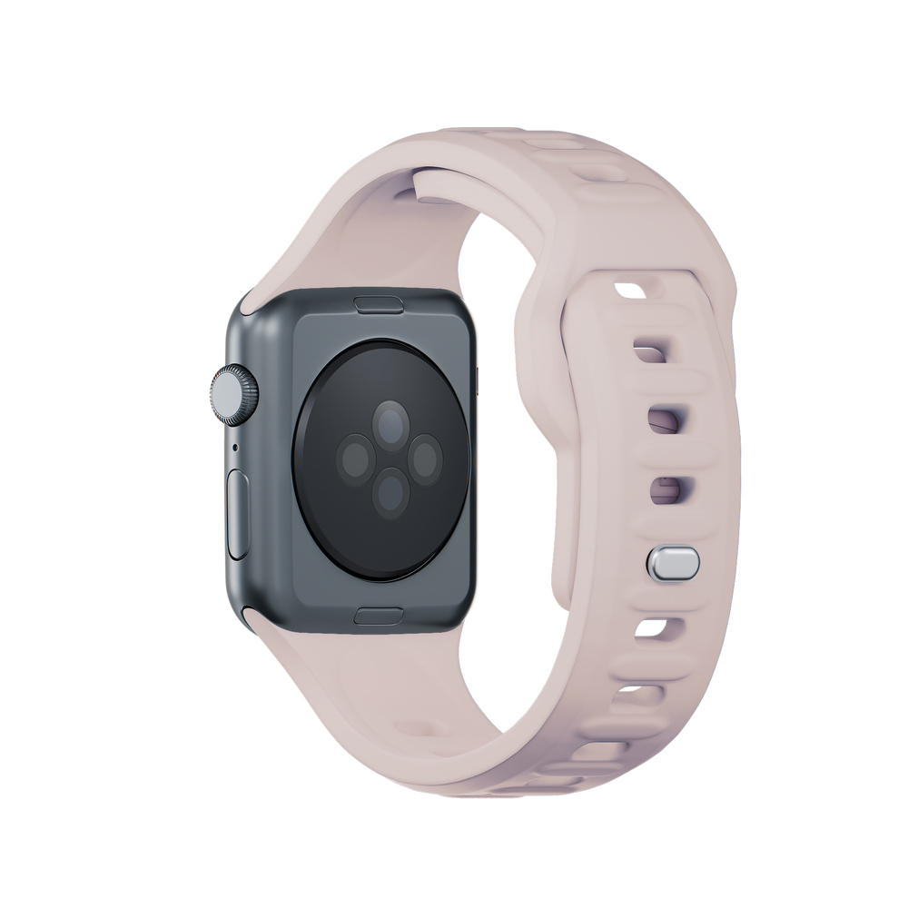 3mk Silikona siksniņa Apple Watch 38/40/41mm Bēša