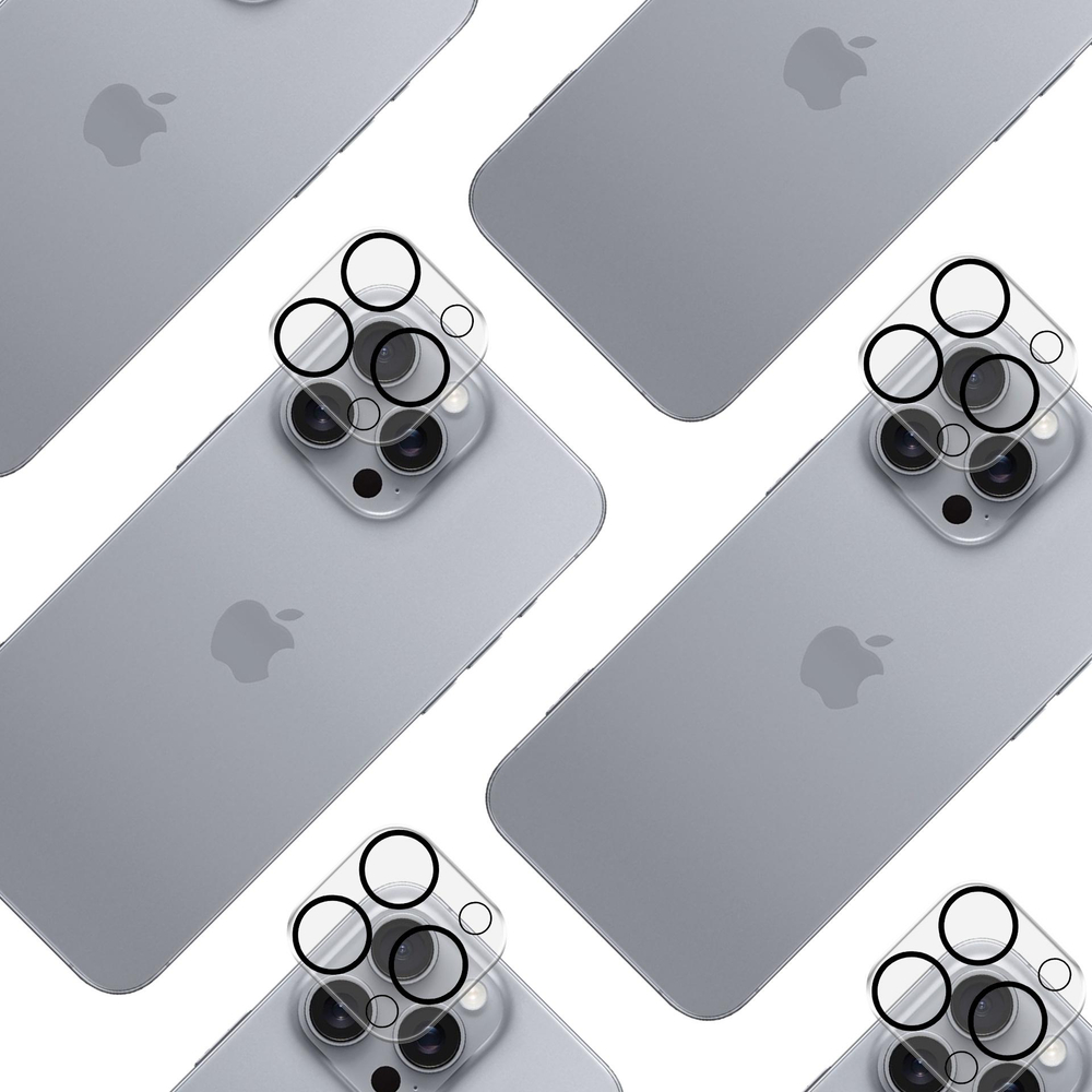 3mk Lens Pro Full Cover kameras aizsargstikls iPhone 16 Pro / 16 Pro Max