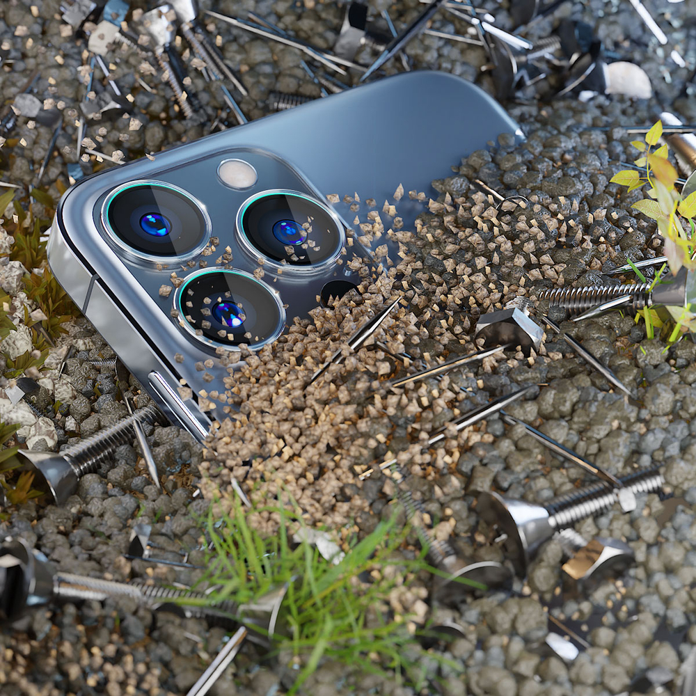 3mk Lens Protection Pro kameras aizsargstikls iPhone 16 / 16 Plus, rozā