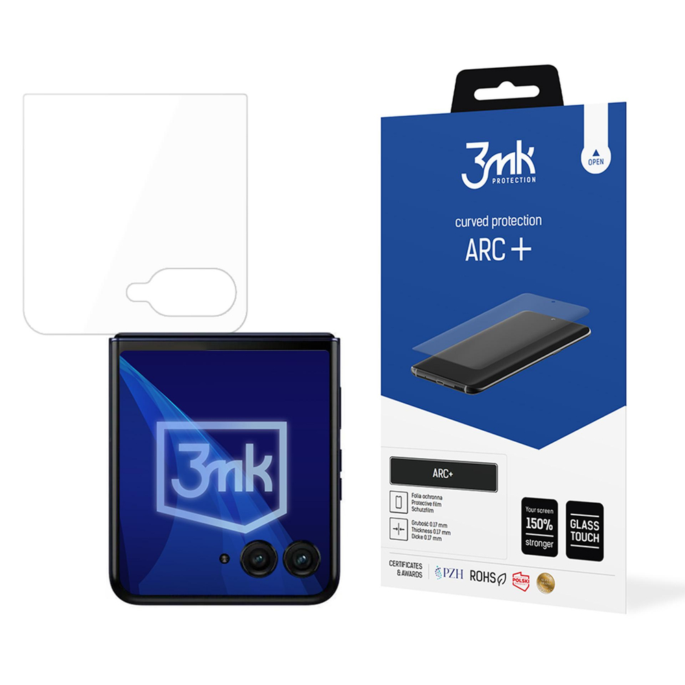 3mk ARC+ aizsargplēve priekš Motorola Razr 50 (priekšējā)