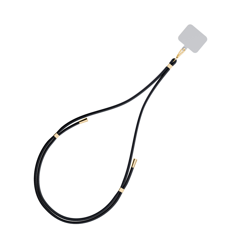 3mk EasyClip viedtālruņa siksniņa, melna