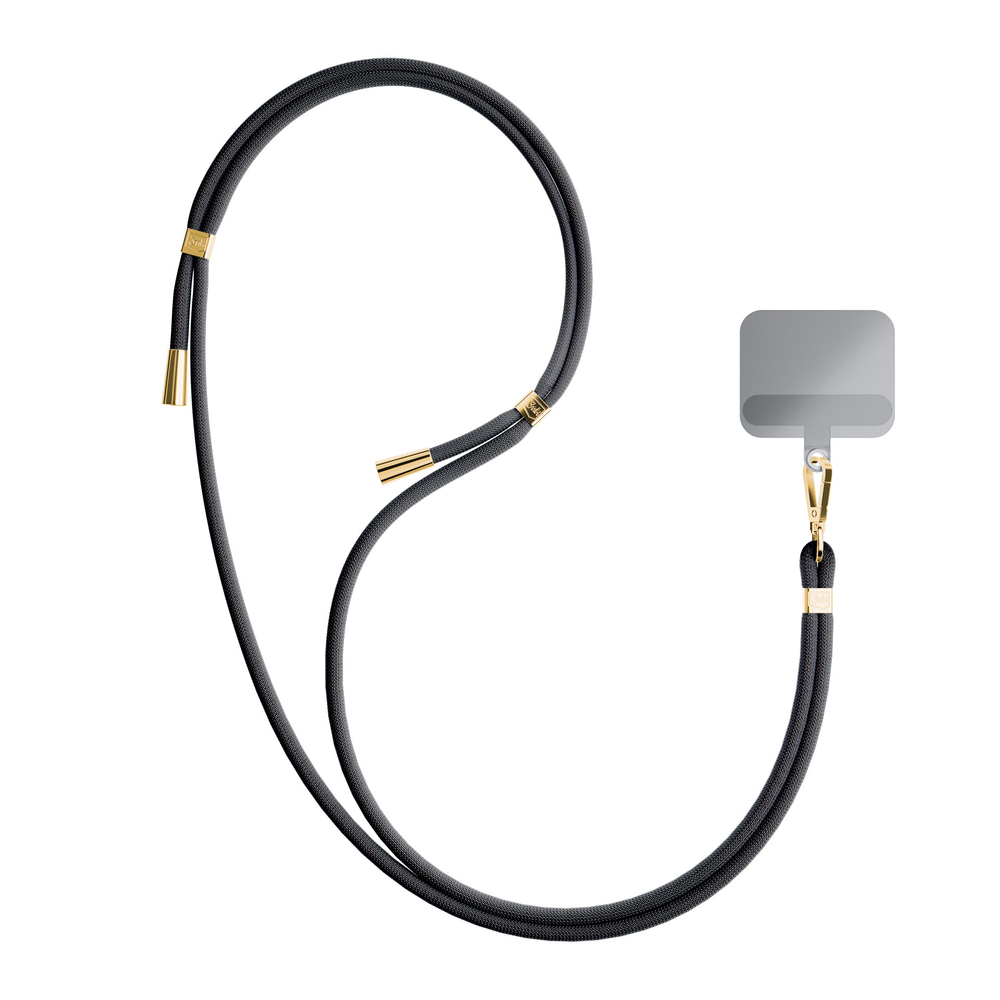 3mk EasyClip viedtālruņa siksniņa, melna