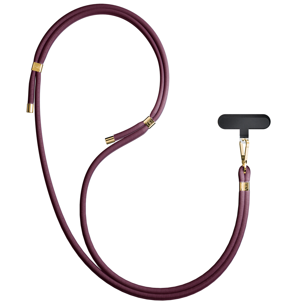 3mk EasyClip Elite viedtālruņa siksniņa, bordo