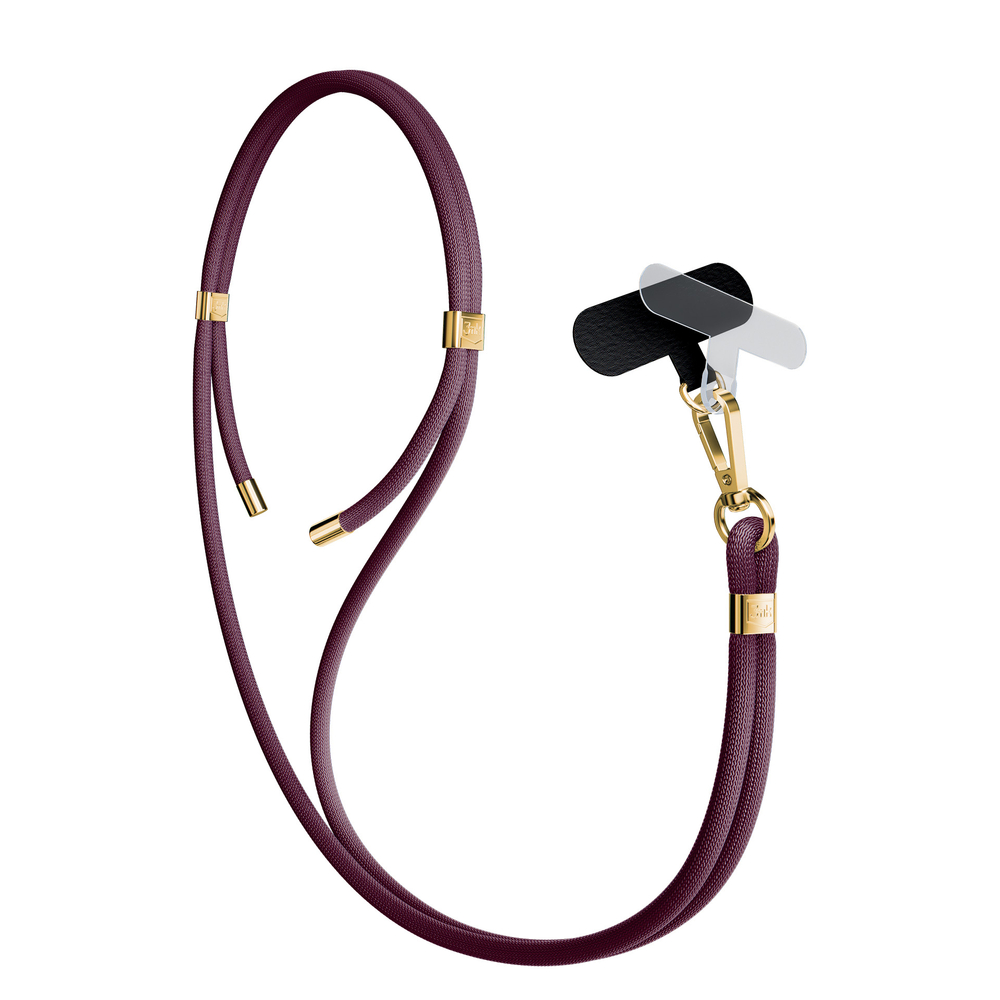 3mk EasyClip Elite viedtālruņa siksniņa, bordo