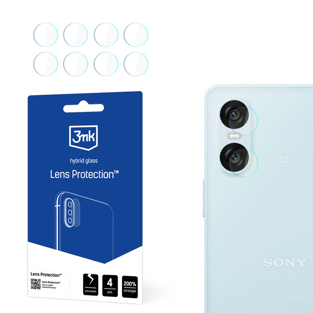 3mk Lens Protection hibrīda kameras aizsargstikls Sony Xperia 10 VI