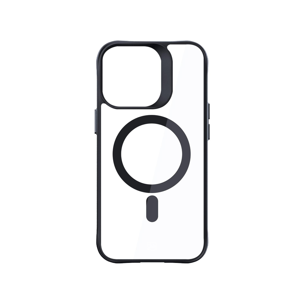 3Mk Protection Satin Armor MagCase vāciņš iPhone 16 Pro, Caurspīdīgs/Melns
