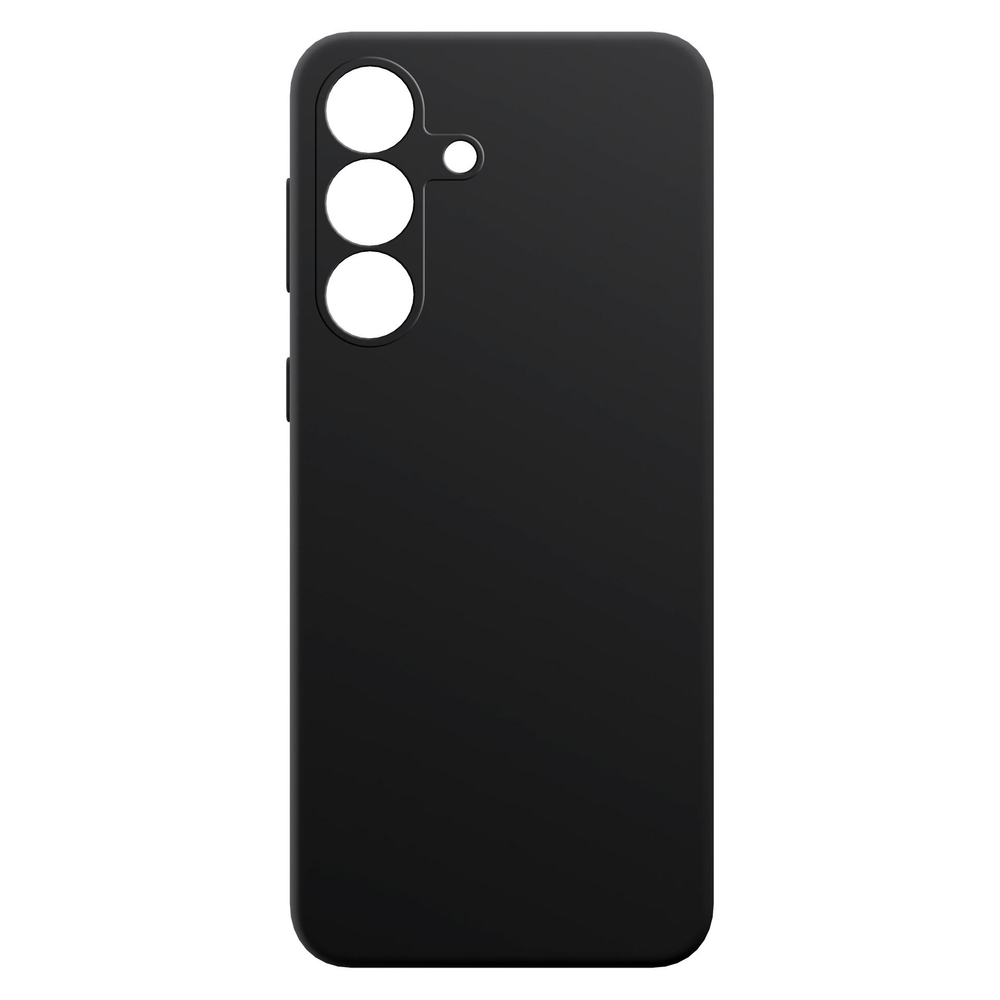 3mk Samsung Galaxy A55 5G vāciņš Silicone Case, melns