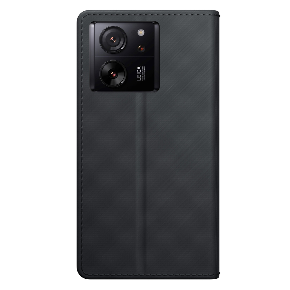 3mk Xiaomi 13T Pro atverams vāciņš maciņš grāmatiņa Wallet Case, melns