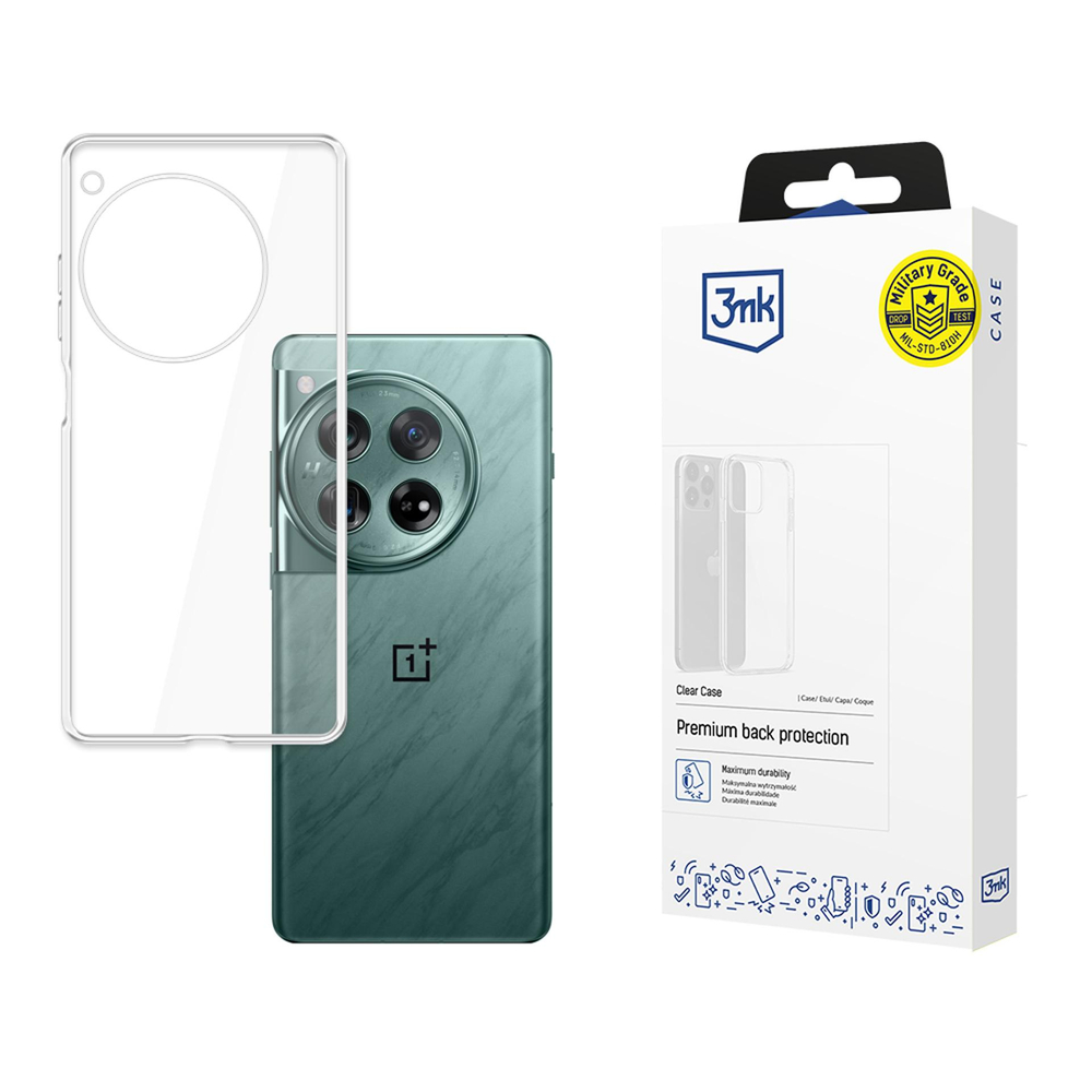 3mk Clear Case vāciņš OnePlus 12, caurspīdīgs