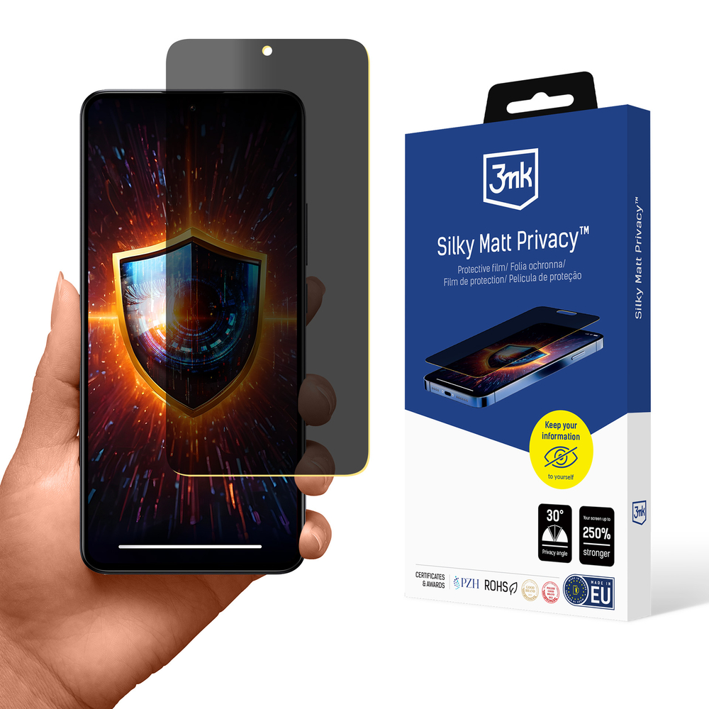 3mk Silky Matt Privacy matēta aizsargplēve Xiaomi 13T / 13T Pro