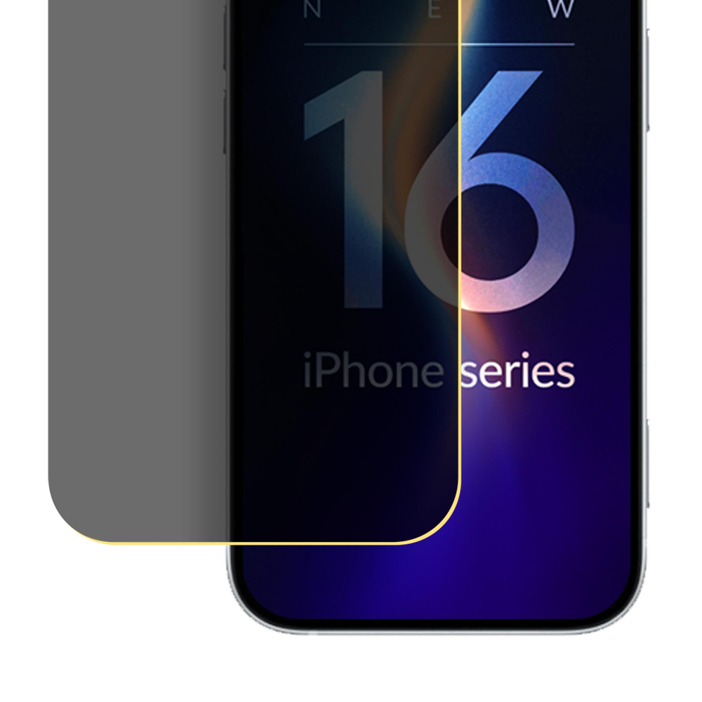 3mk Silky Matt Privacy matēta aizsargplēve iPhone 16 Plus
