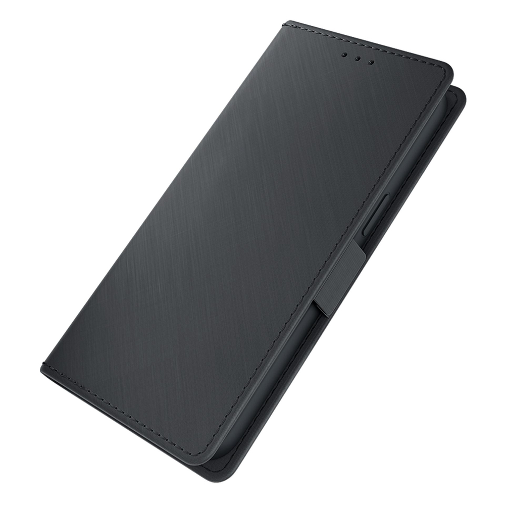 3mk Samsung Galaxy A25 5G atverams vāciņš maciņš grāmatiņa Wallet Case, melns