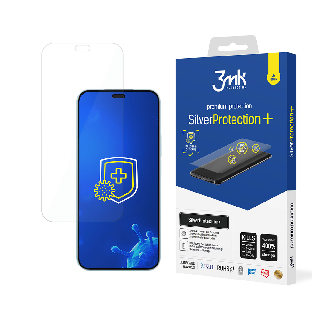 3Mk SilverProtection+ antibakteriāla aizsargplēve Honor 200 Lite