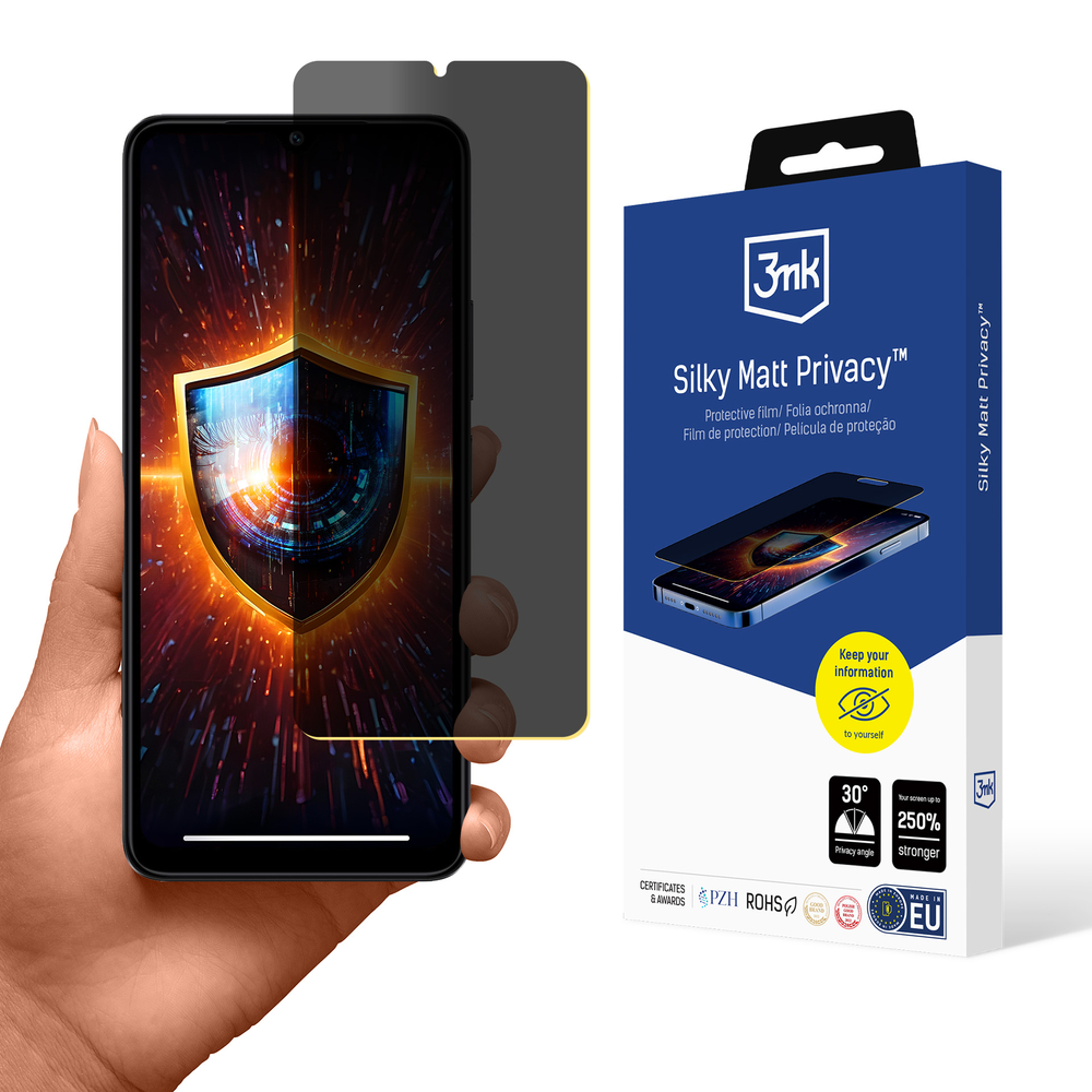 Redmi A3 - 3mk zīdaini matēts privātums | Silky Matt Privacy
