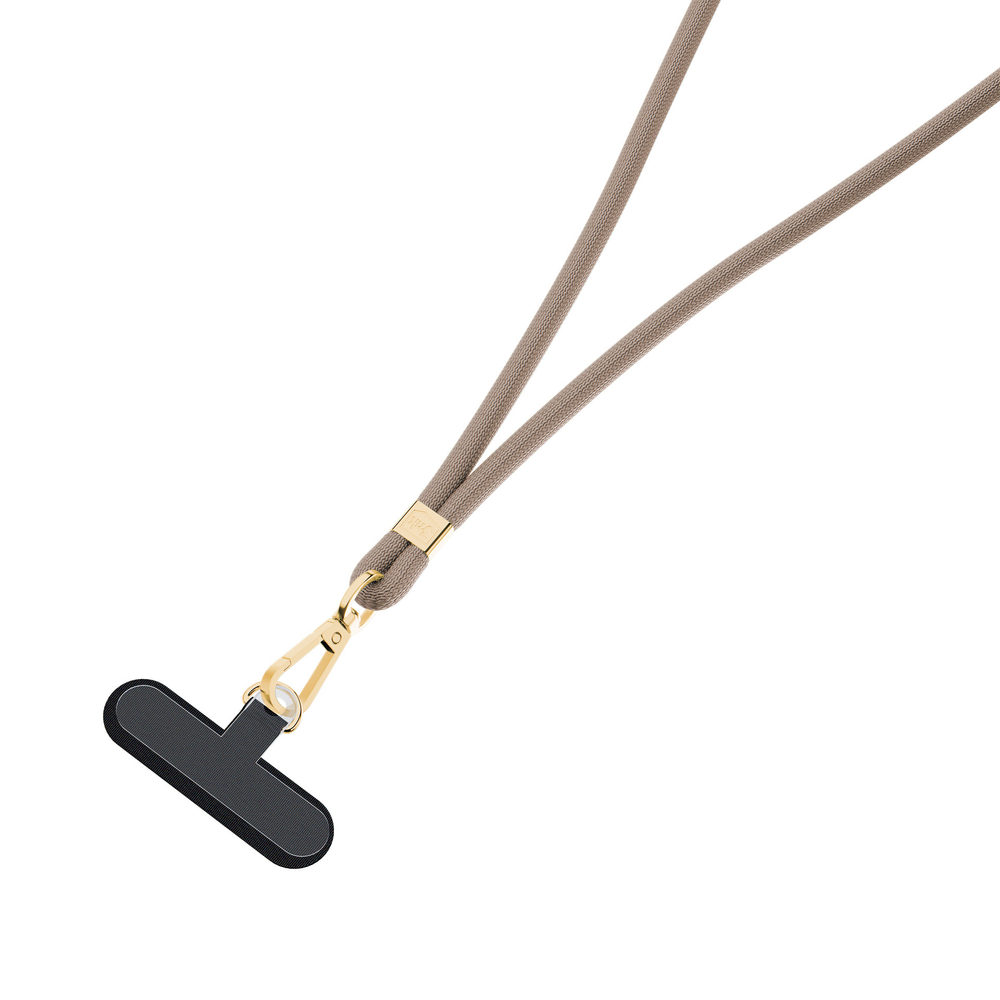 3mk EasyClip Elite viedtālruņa aukla, bēša
