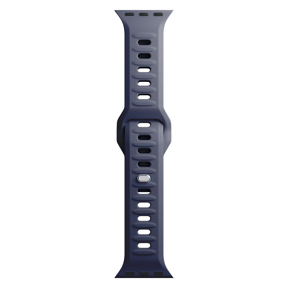 3mk Apple Watch 38 / 40 / 41 mm silikona siksniņa, pelēka