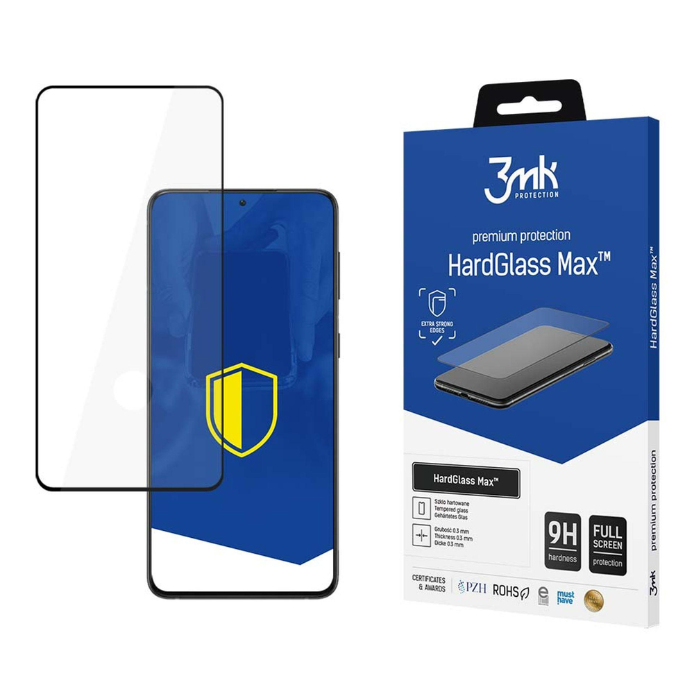 3mk HardGlass Max FingerPrint aizsargstikls Samsung Galaxy S21 5G