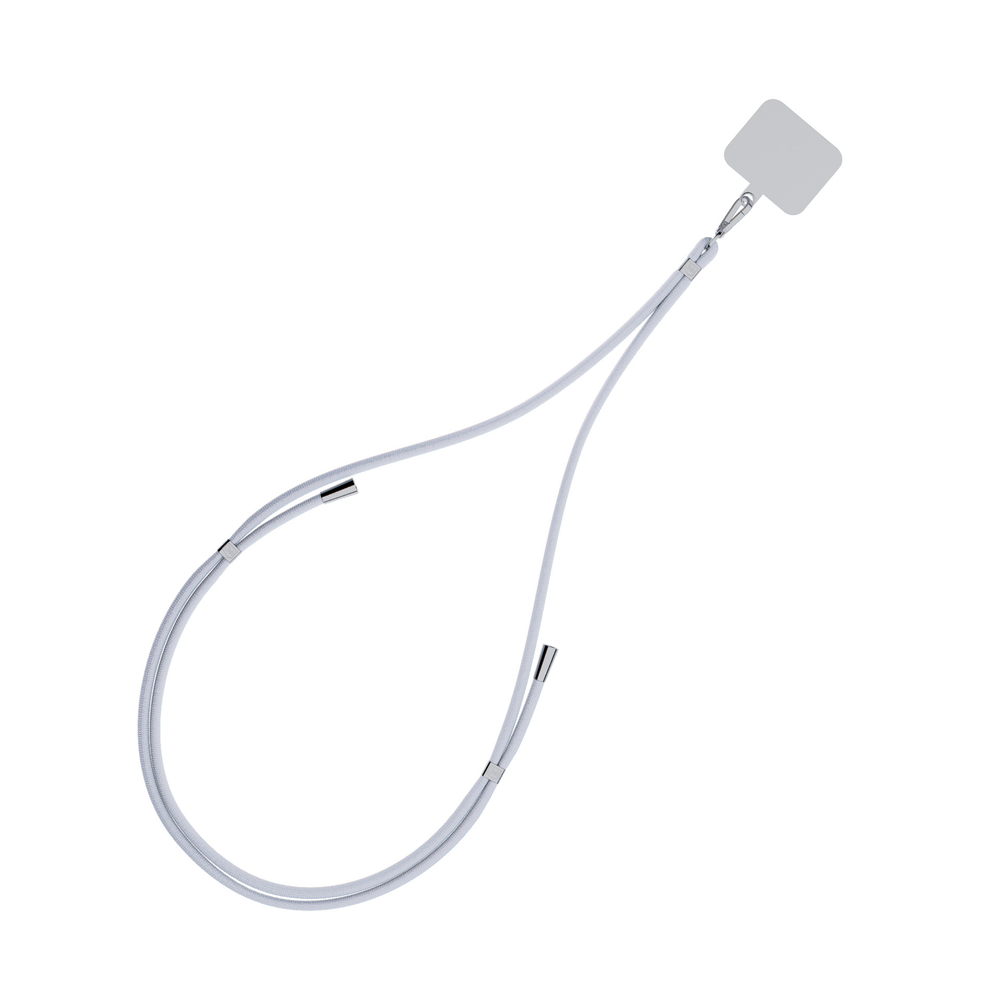 3mk EasyClip viedtālruņa aukla, pelēka