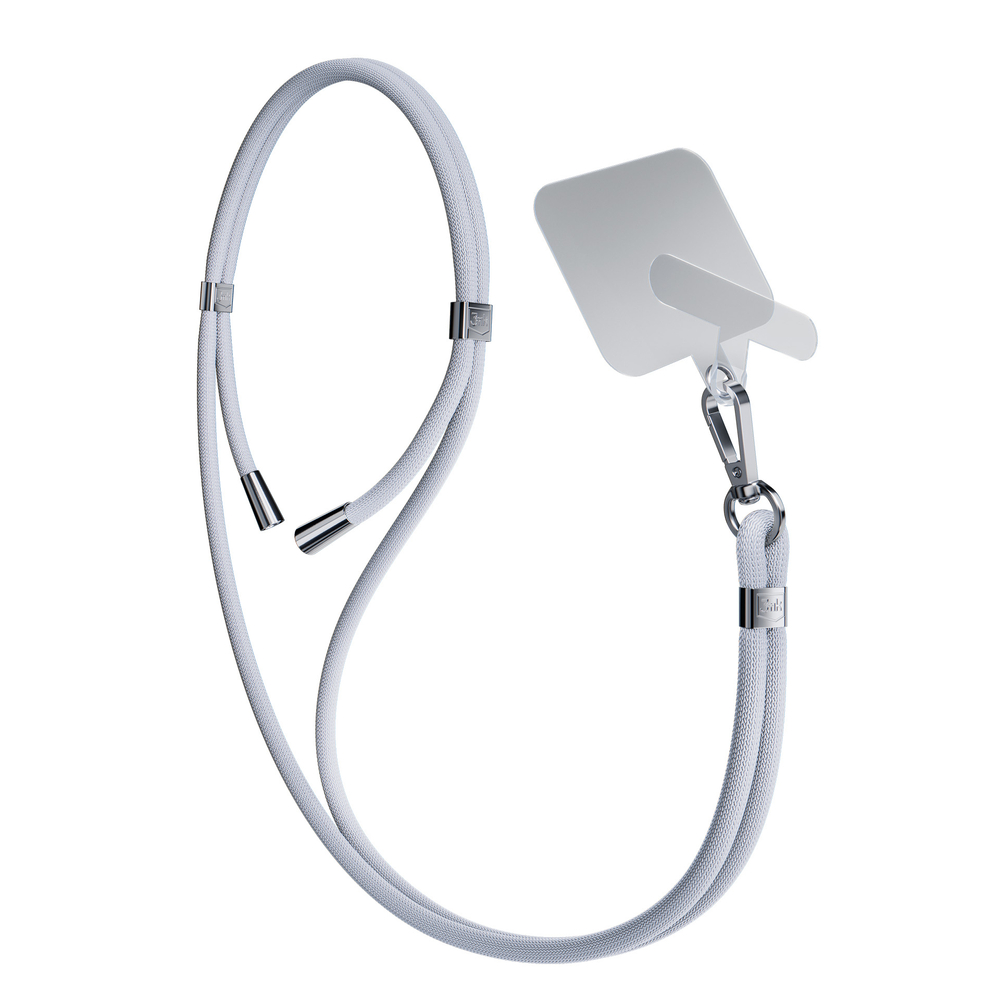 3mk EasyClip viedtālruņa aukla, pelēka