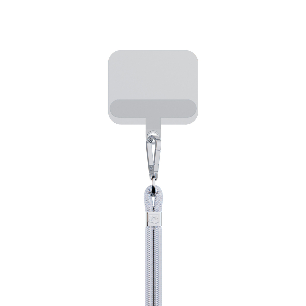 3mk EasyClip viedtālruņa aukla, pelēka