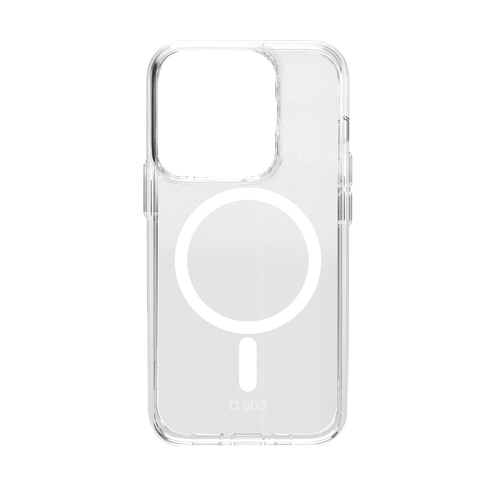 SBS iPhone 14 Pro vāciņš D3O MagSafe, caurspīdīgs