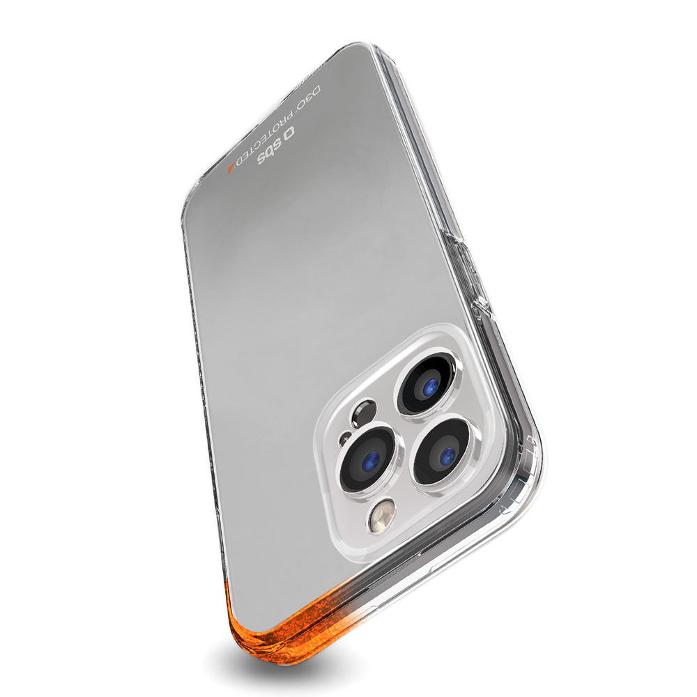SBS iPhone 15 Pro Max vāciņš D3O, caurspīdīgs