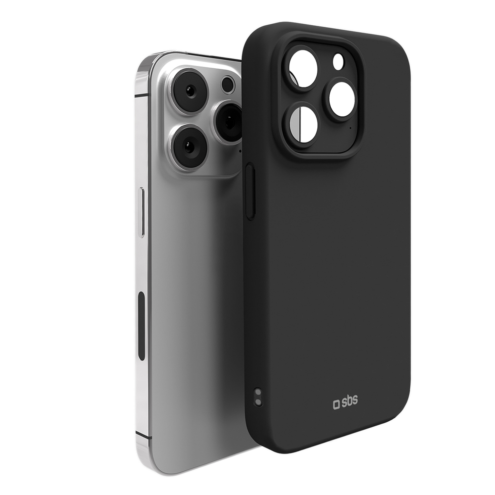 SBS iPhone 15 Pro Max vāciņš Full Active D3O, melns