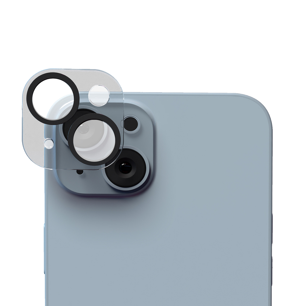 SBS iPhone 14 / 14 Plus kameras aizsargstikls D3O, caurspīdīgs