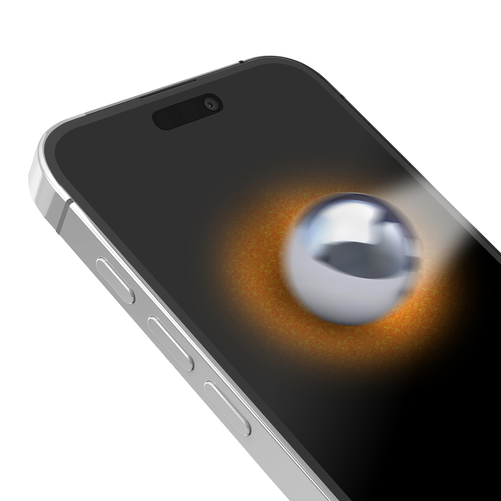 SBS iPhone 14 Pro aizsargstikls D3O ar rāmi