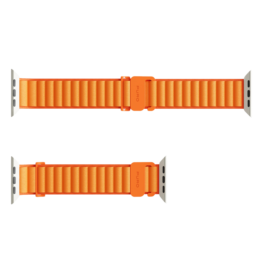 Puro Extreme Apple Watch 42 / 44 / 45 / 49 mm neilona siksniņa, oranža