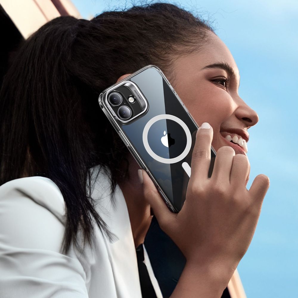ESR iPhone 16 Plus vāciņš Classic Hybrid Kickstand Halolock un stikls, caurspīdīgs