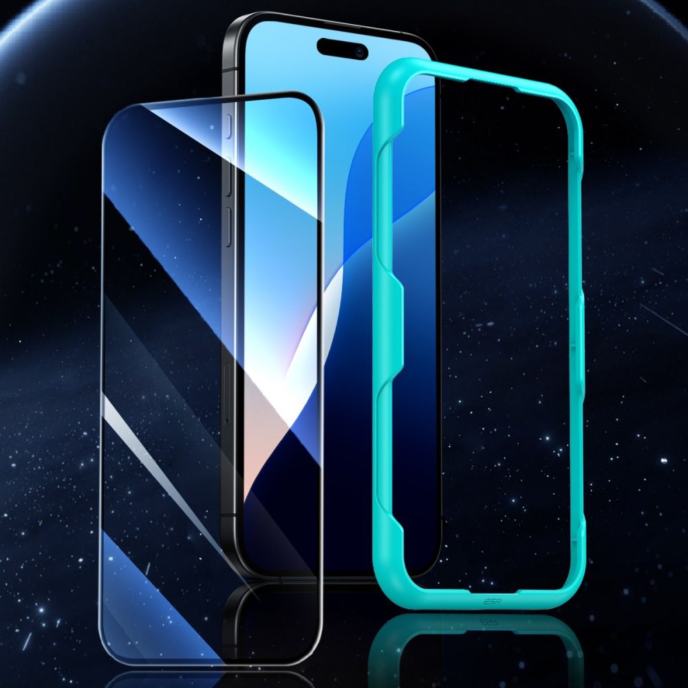ESR iPhone 16 Pro Max aizsargstikls (2 gab.), caurspīdīgs
