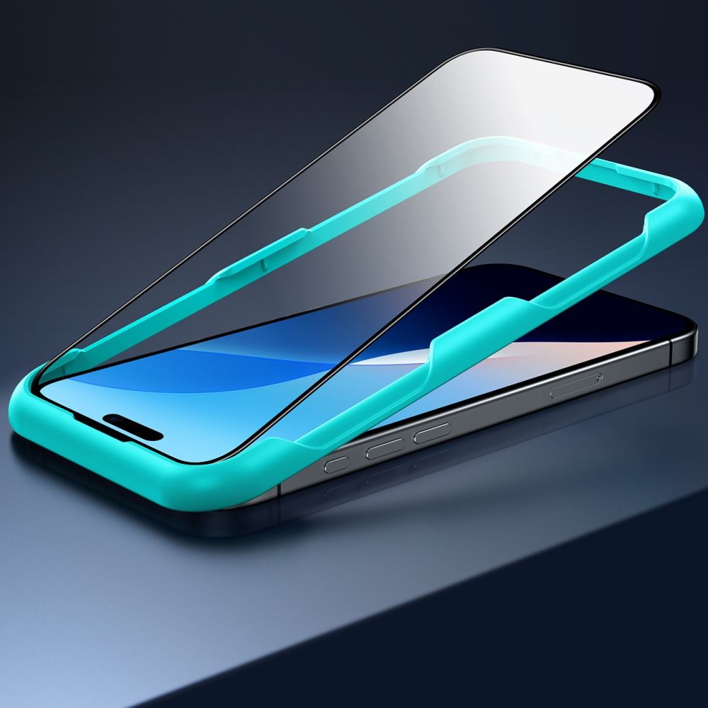 ESR iPhone 16 Pro Max aizsargstikls (2 gab.), caurspīdīgs