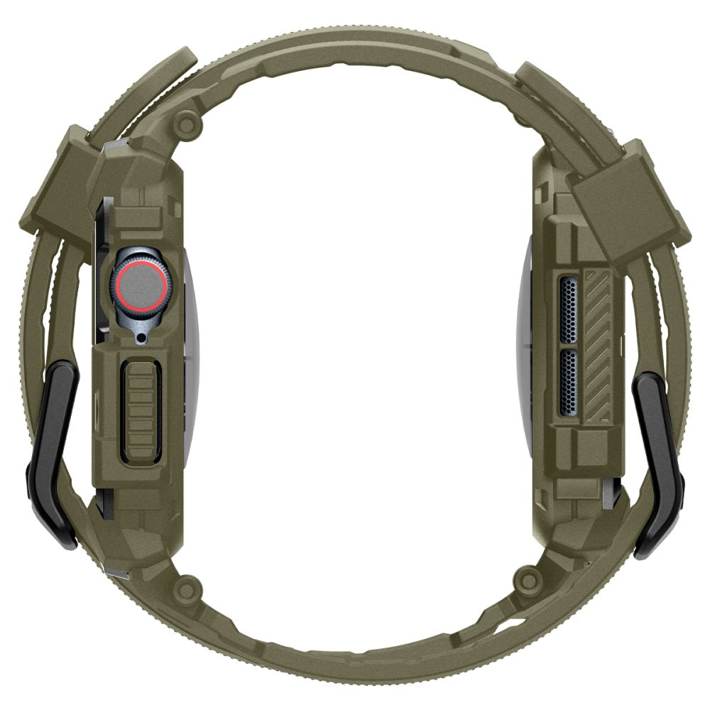 Spigen Rugged Armor Pro siksniņa Apple Watch 10 (46mm), zaļa