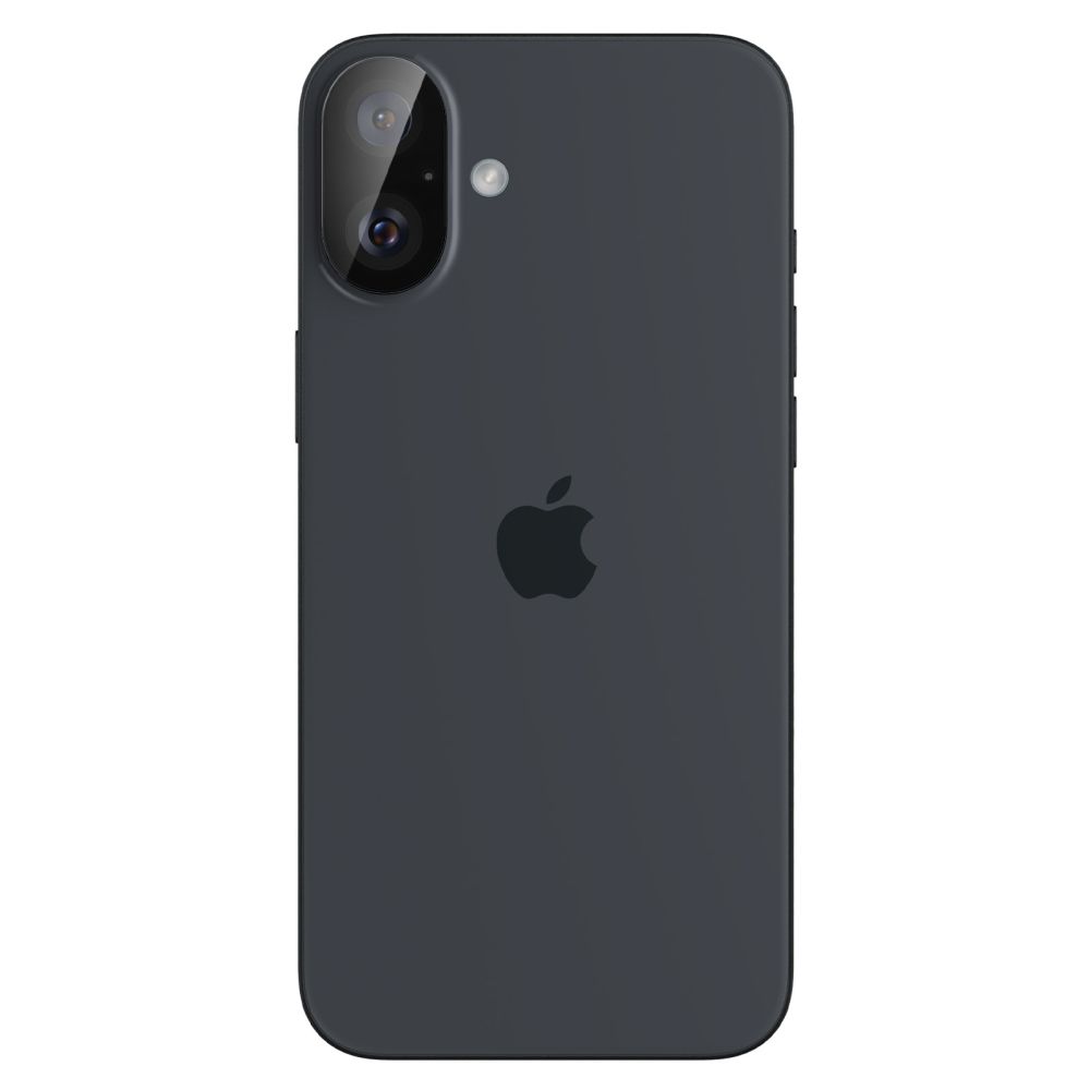 Spigen Optik Glas.Tr kameras aizsargstikls iPhone 16 / 16 Plus (2 gab.), melns