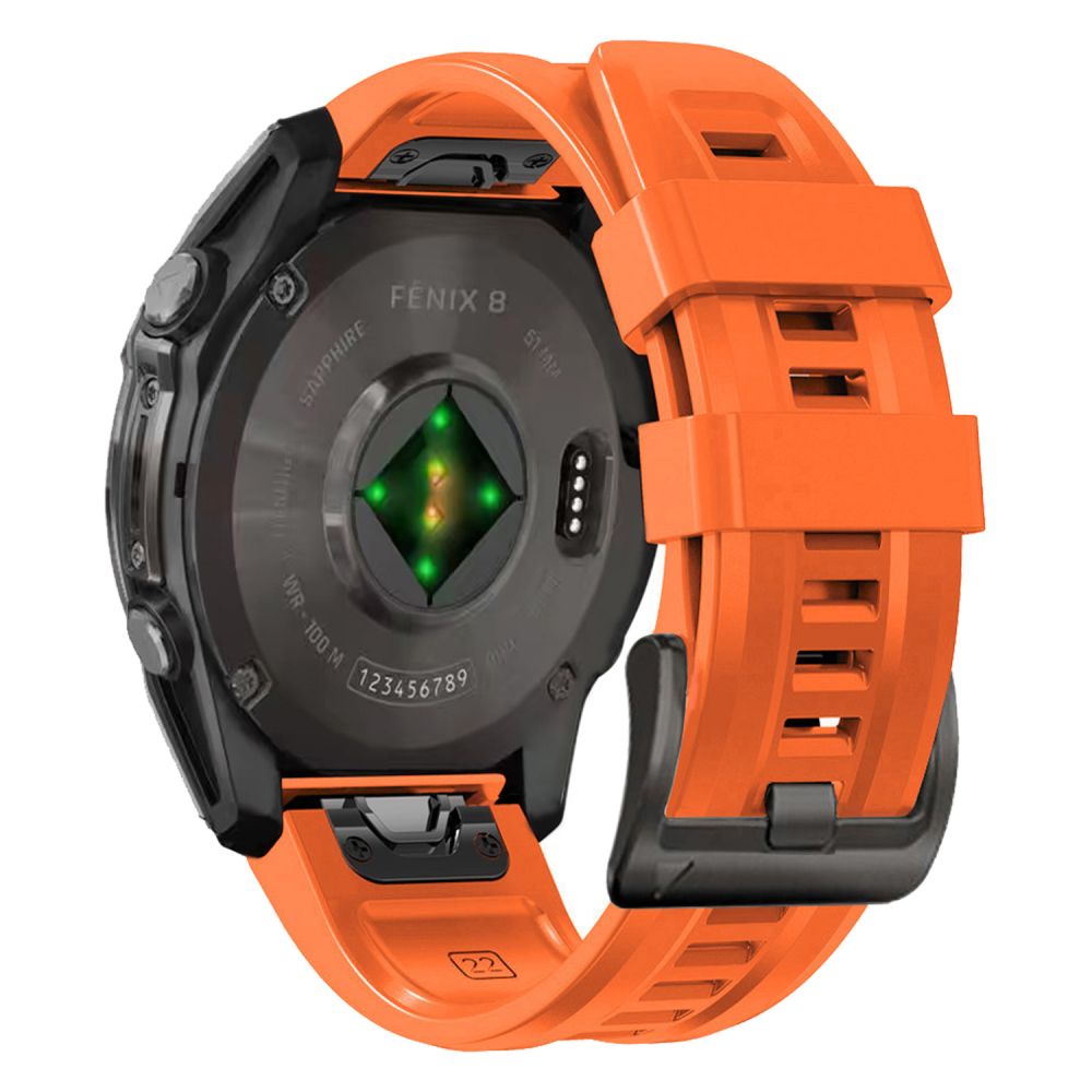 TECH-PROTECT SILICONE GARMIN FENIX 5S / PLUS 6S PRO 7S 8 (43 MM) ORANŽS | ORANGE
