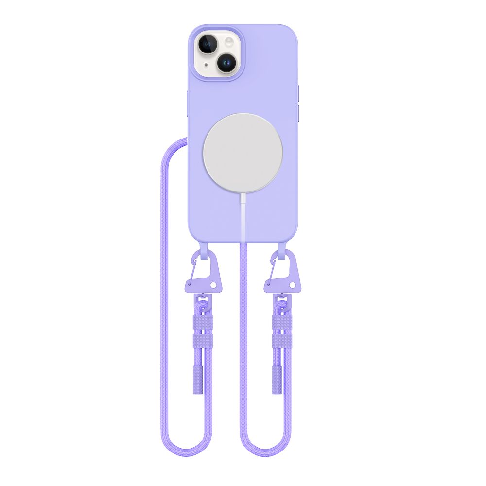 Tech-Protect iPhone 13 vāciņš MagNecklace MagSafe, lavandas