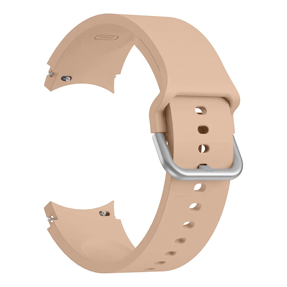 Tech-Protect Silicone siksniņa Samsung Galaxy Watch 4/5/5 Pro/6/7/FE, Bēša