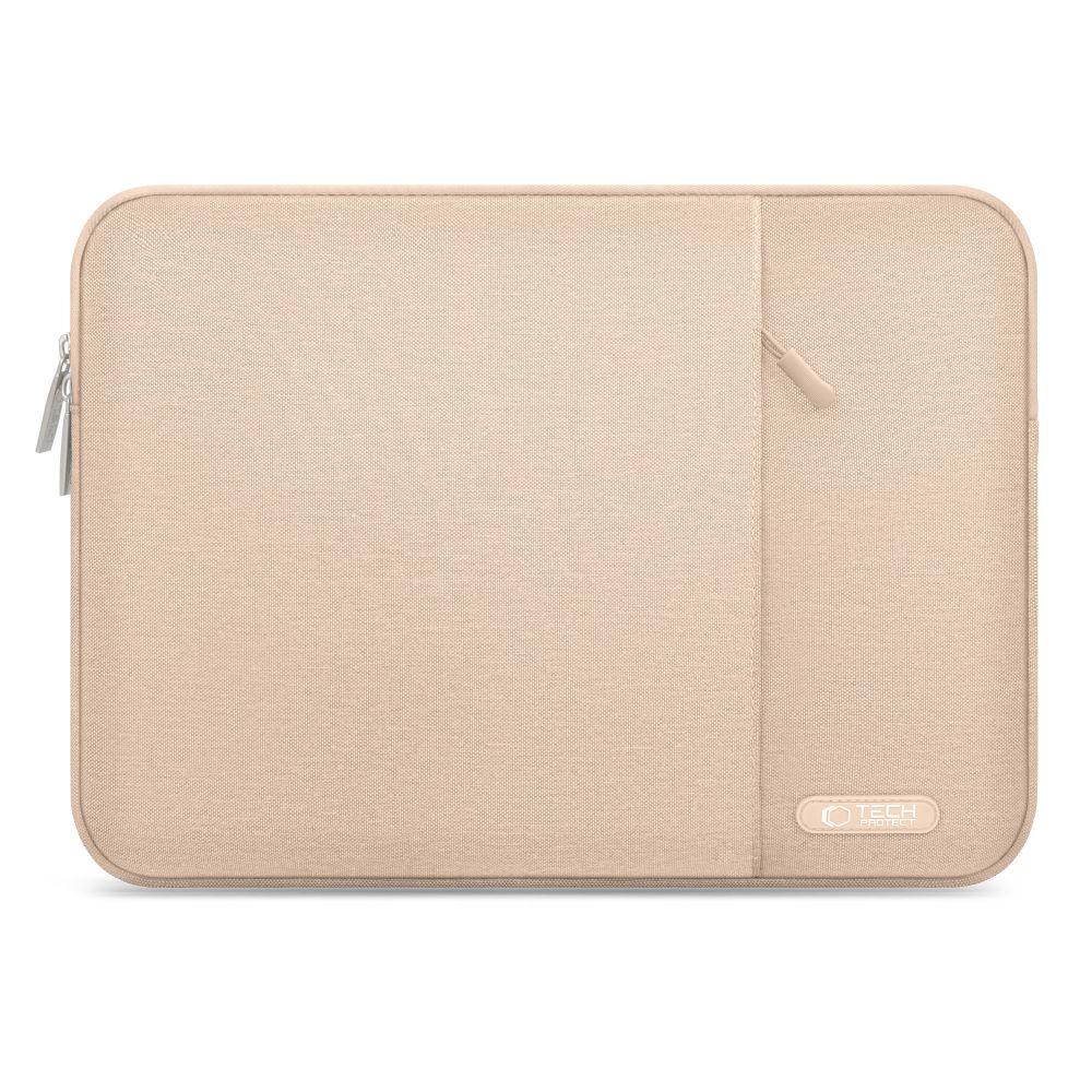 Tech-Protect Sleeve klēpjdatora maciņš 13-14", bēšs