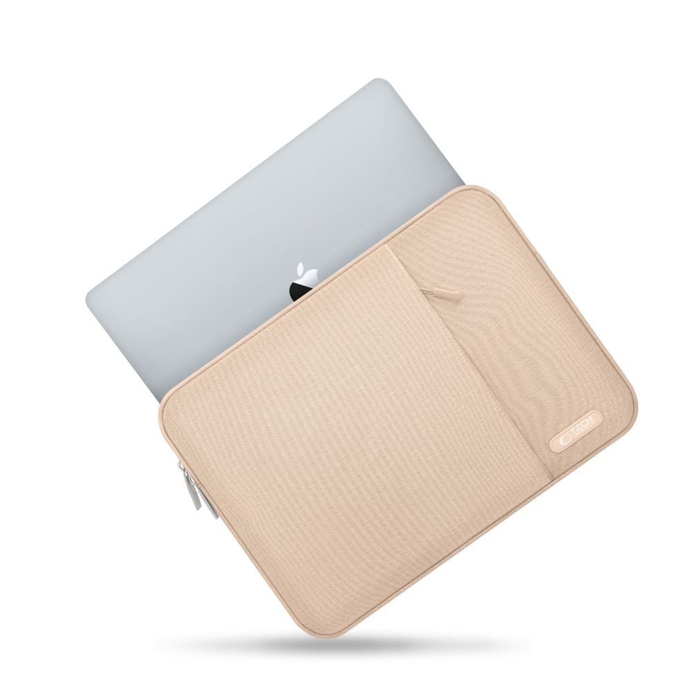 Tech-Protect Sleeve klēpjdatora maciņš 13-14\", bēšs