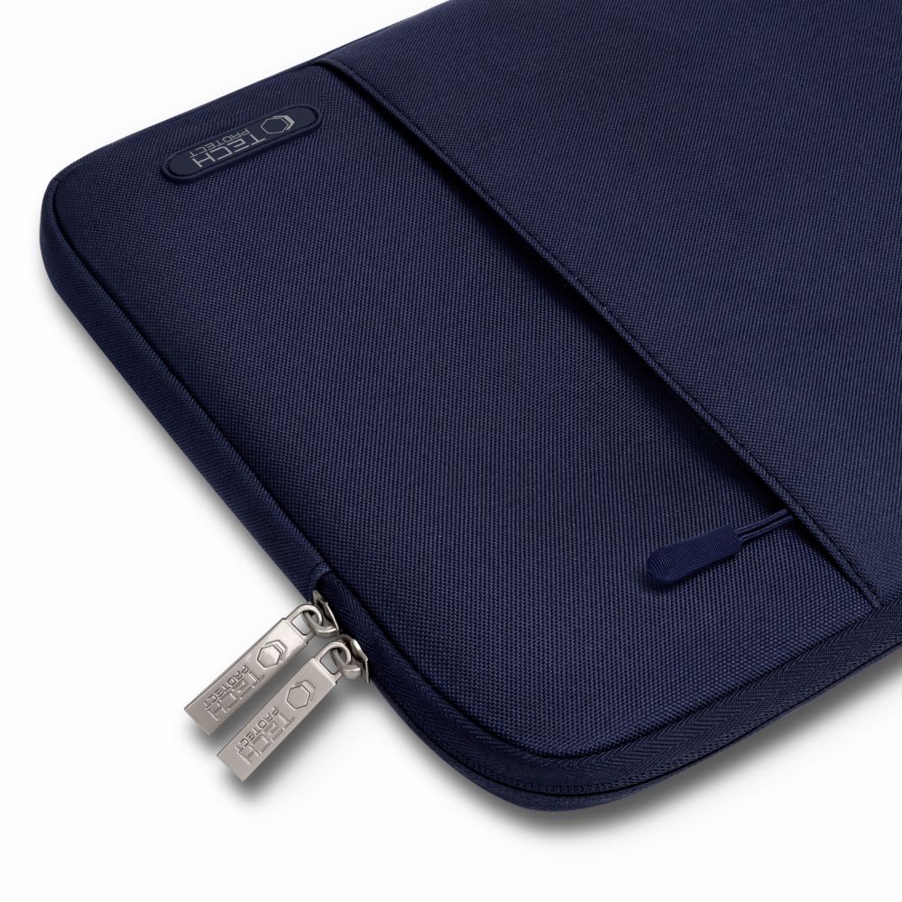 Tech-Protect Sleeve klēpjdatora maciņš 13-14\", tumši zils