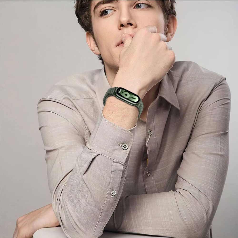 Tech-Protect NylonMag siksniņa Xiaomi Smart Band 8 / 9 / NFC, melna