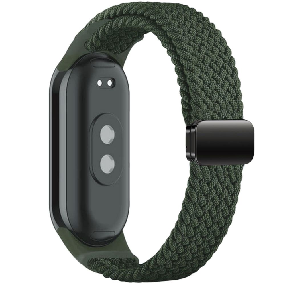 TECH-PROTECT NYLONMAG XIAOMI SMART BAND 8 / 9 NFC MEDNIEKU ZAĻŠ | HUNTER GREEN
