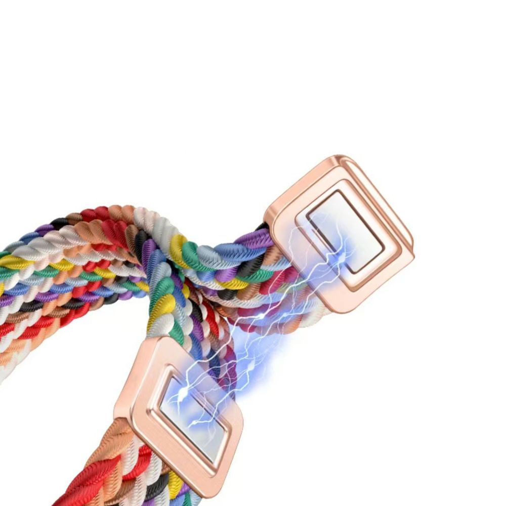 TECH-PROTECT NYLONMAG XIAOMI SMART BAND 8 / 9 NFC DUSTY ROSE |