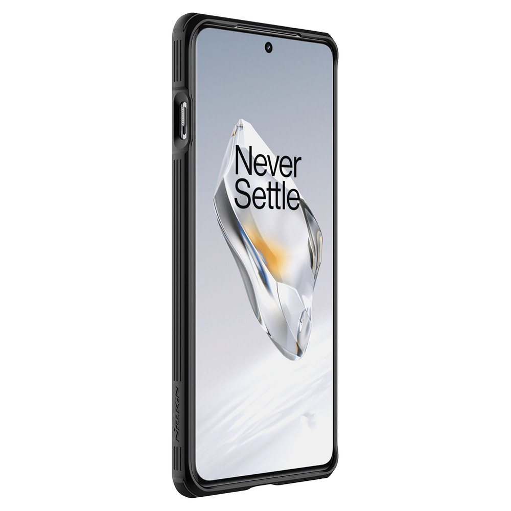 Nillkin CamShield Pro korpuss OnePlus 12 ar kameras vāciņu - Melns | Case for with Camera Cover Black
