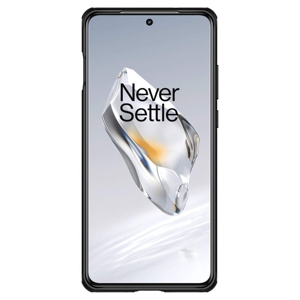 Nillkin CamShield Pro korpuss OnePlus 12 ar kameras vāciņu - Melns | Case for with Camera Cover Black