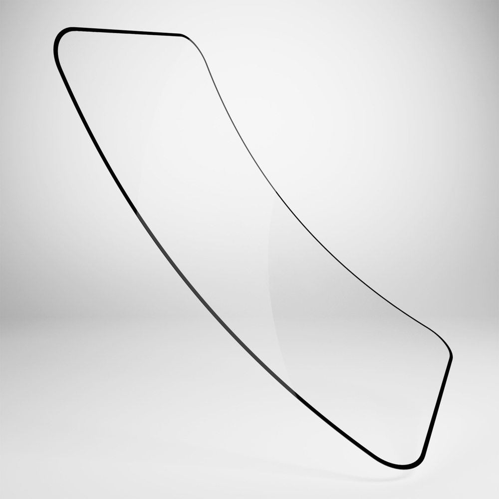 Puro iPhone 16 Plus / 15 Pro Max hibrīda aizsargstikls Flexible Glass D3O