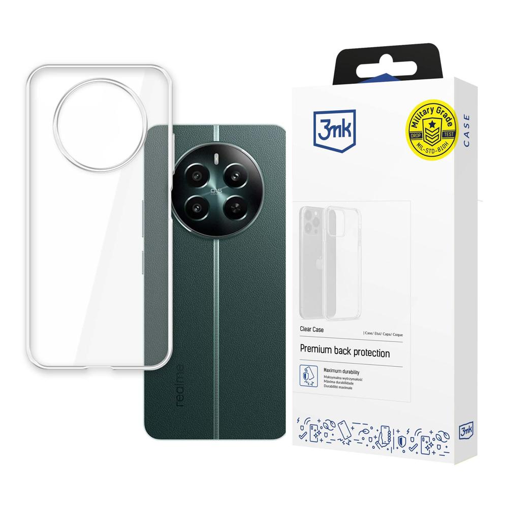 3mk Clear Case Realme 12+ 5G vāciņš, caurspīdīgs